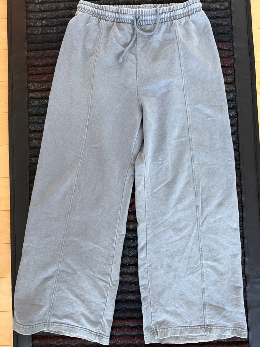 Zara size large wide leg sweats